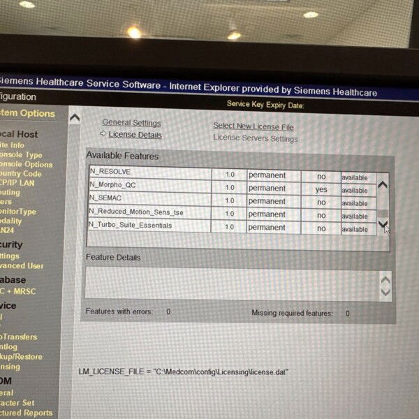 Siemens Avanto Fit 1.5T - 2004