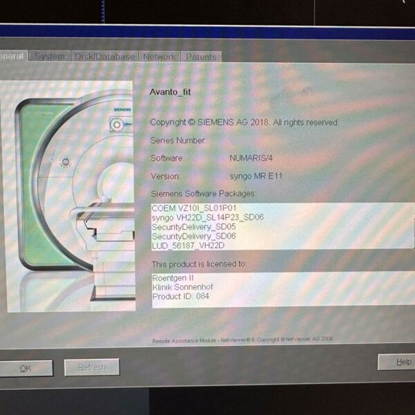 Siemens Avanto Fit 1.5T - 2004