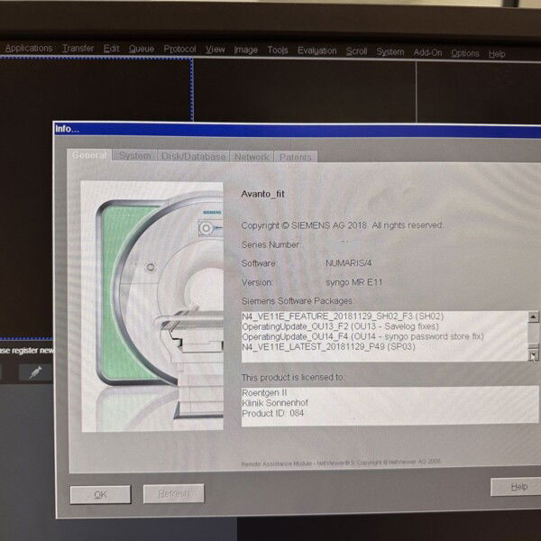 Siemens Avanto Fit 1.5T - 2004