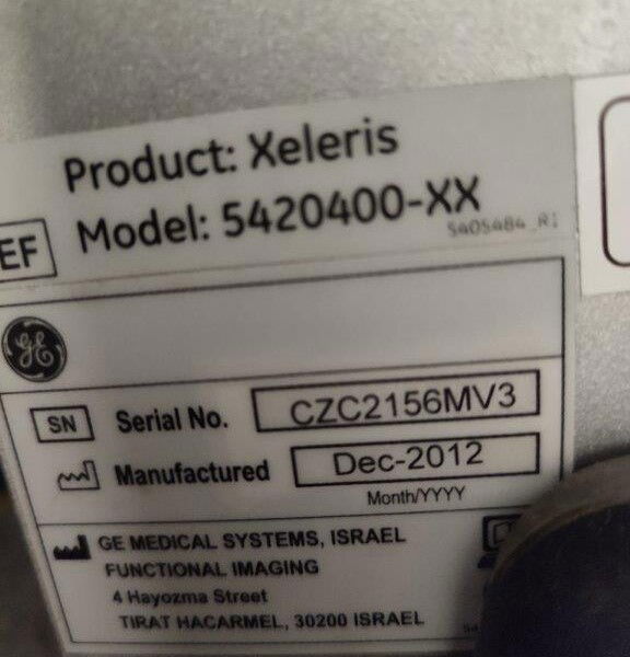 GE Infinia Hawkeye 4 - 2009