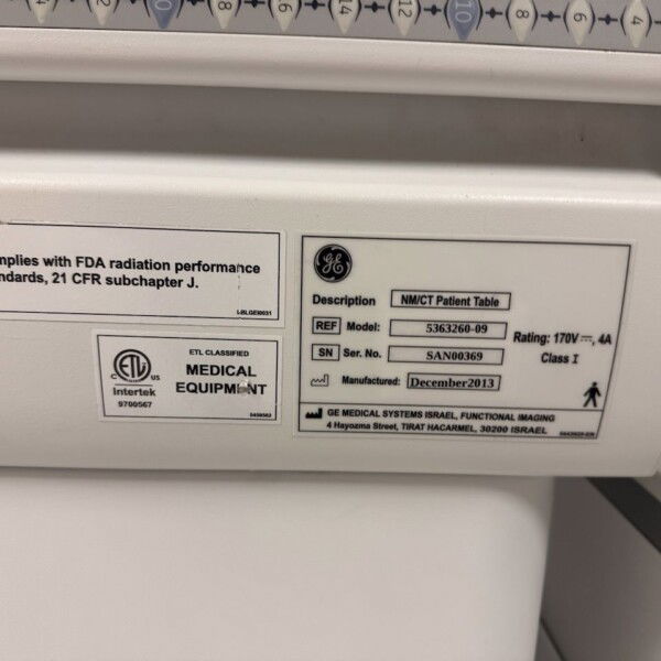 GE Optima NM/CT 640 - 2013