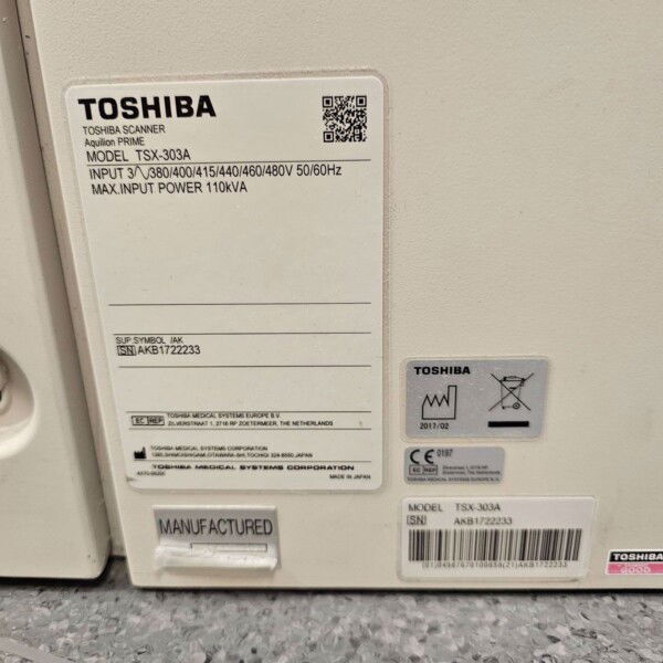 Toshiba Aquilion Prime - 2017