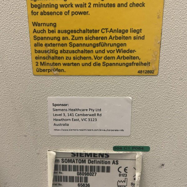 Siemens Definition AS 128 - 2012