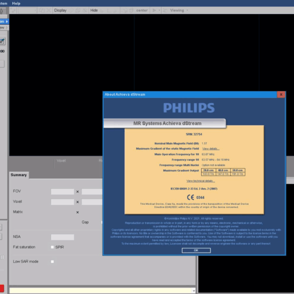 Philips Achieva 1.5T dStream - 2012/2017