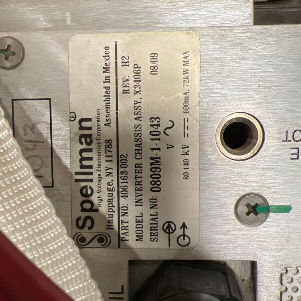 PX71-07814-1 Toshiba INVERTER CHASSIS ASSY. X3406P