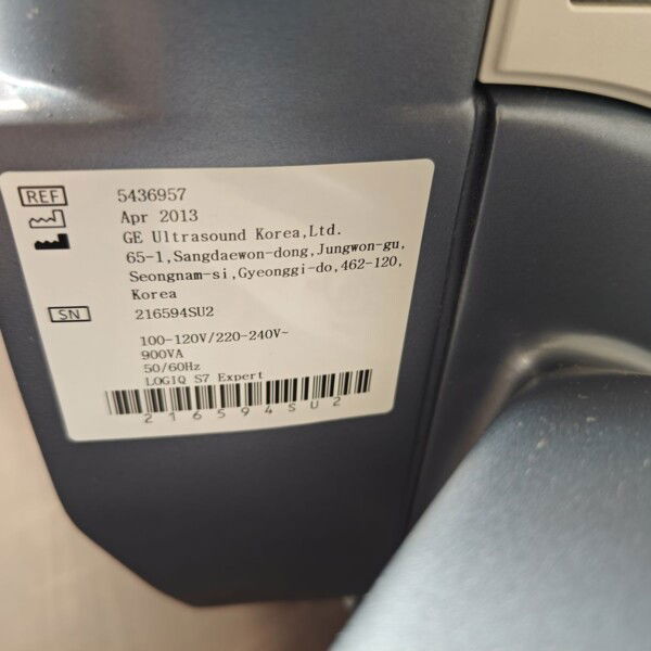 GE Logiq S7 Expert - 2013