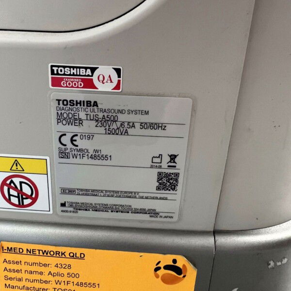 Toshiba Aplio 500 - 2014