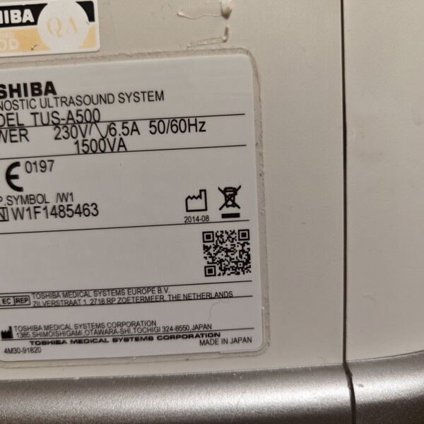 Toshiba Aplio 500 - 2014