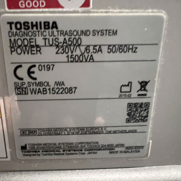 Toshiba Aplio 500 - 2014