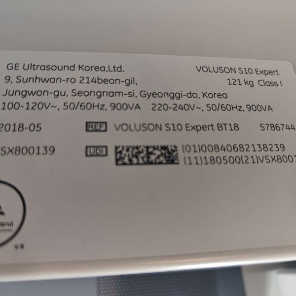 GE Voluson S10 Expert - 2018