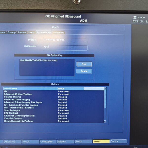 GE Vivid E9 - 2011
