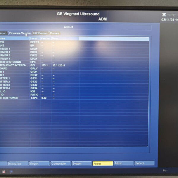 GE Vivid E9 - 2011