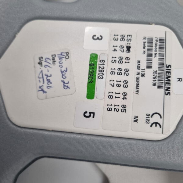 7576106 / 7573632 Siemens 6ch Body Anterior / 6ch Body Posterior