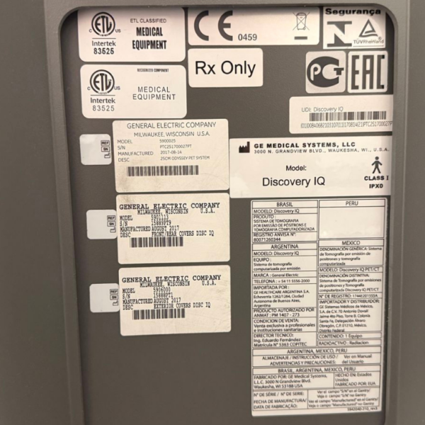 GE Discovery IQ 5R - 2017