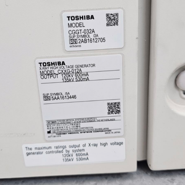 Toshiba Aquilion Prime 80 - 2016