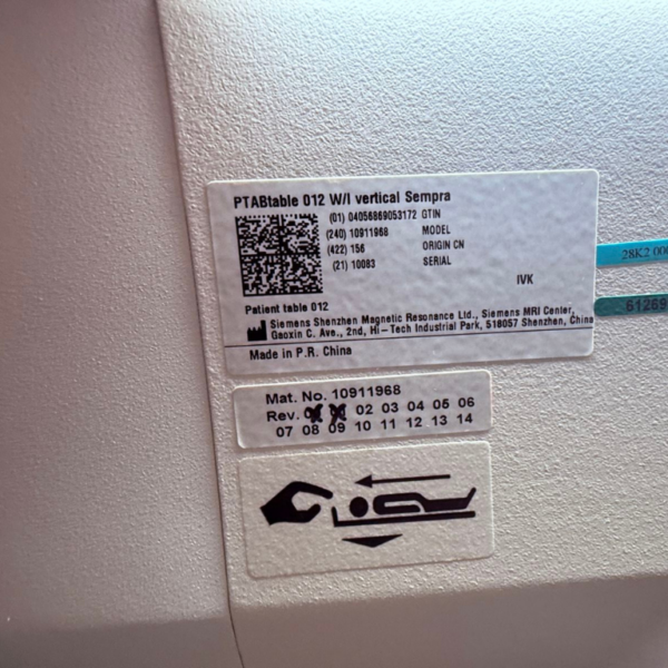 Siemens Sempra 1.5T - 2018