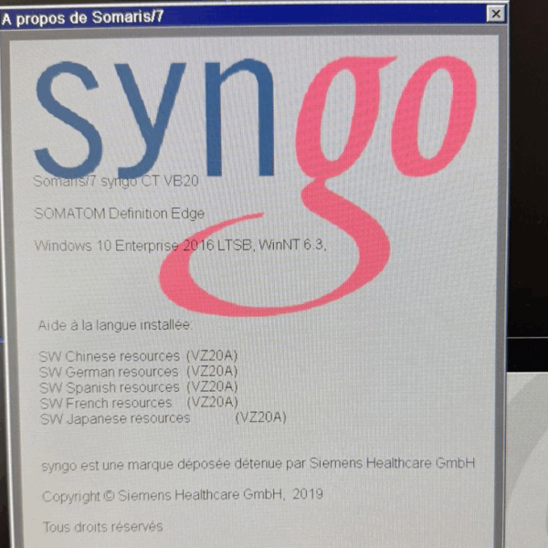 Siemens Definition Edge 128 - 2018