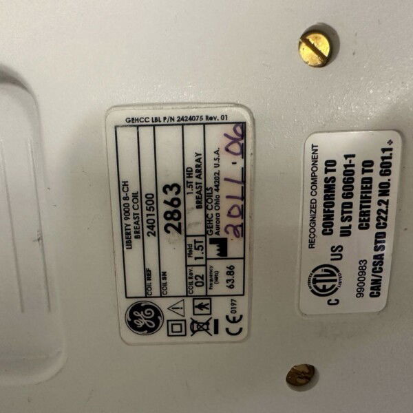2401500 GE 8ch Breast Coil