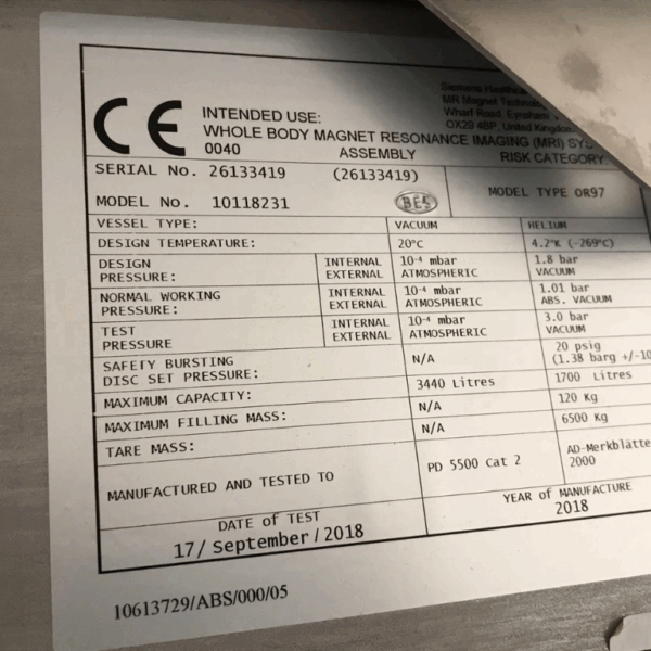 Siemen Biograph mMR - 2018