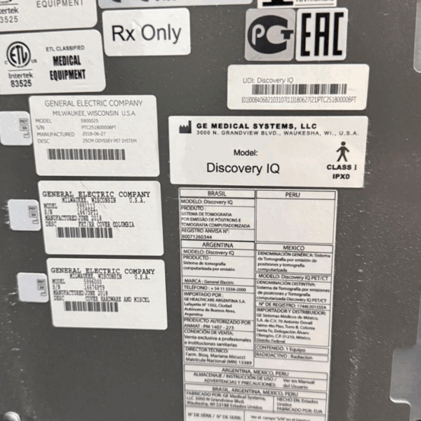 GE Discovery IQ 5R - 2018