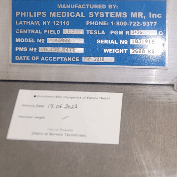Philips Ingenia 1.5T - 2018