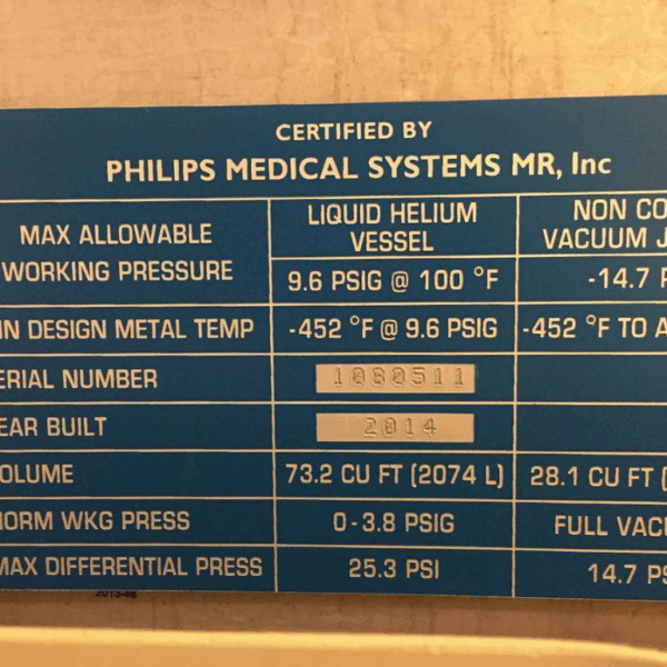 Philips Ingenia 3T - 2014