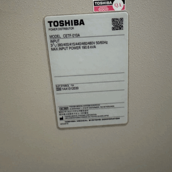 Toshiba Aquilion One 320 - 2013
