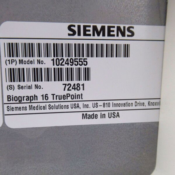 Siemens Biograph 16 TP - 2012
