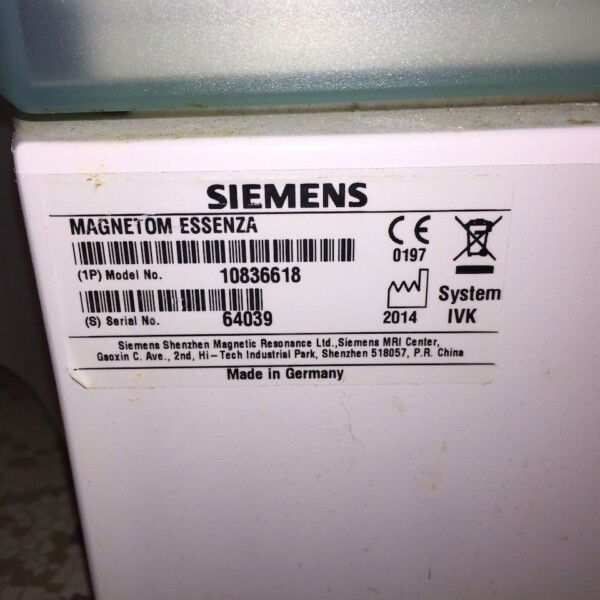 Siemens Essenza 1.5T Dot - 2008/2014
