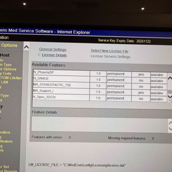 Siemens Avanto 1.5T - 2010