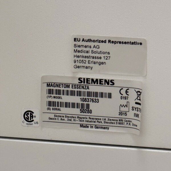 Siemens Essenza 1.5T Dot - 2015